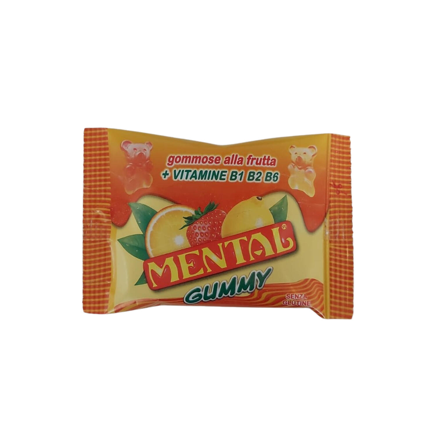 Fruit Gummies + Vitamins B1 B2 B6 - 42 g - Multi Pack 12PCS - Sachets